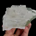 Natural Transparent Cubic Fluorite and Green Fluorite, Mineral Specimen:Xianghualing,Hunan (110*85*60MM) - image 3