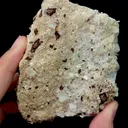 Natural Transparent Cubic Fluorite and Mica Flakes Mineral Specimen,High Quality Specimen,XUEBAODING,HUNAN,CHINA(90*65*35mm) - image 4