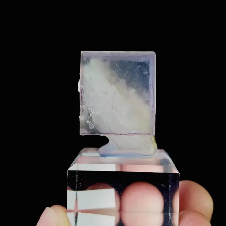 Natural Transparent Cubic Fluorite and Pyrite, Mineral Specimen:Yaogangxian,Hunan (20*20*20MM) - image 5