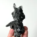 Natural Transparent Cubic Fluorite and Quartz, Mineral Specimen:Yaogangxian,Hunan (95*40*35MM) - image 5