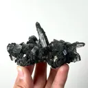 Natural Transparent Cubic Fluorite and Quartz, Mineral Specimen:Yaogangxian,Hunan (95*40*35MM) - image 1