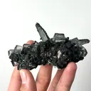 Natural Transparent Cubic Fluorite and Quartz, Mineral Specimen:Yaogangxian,Hunan (95*40*35MM) - image 3