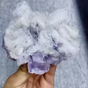 Natural Transparent Cubic Fluorite comes from Xianghualing,Hunan 105*95*45MM - image 2