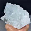 Natural Transparent Cubic Fluorite comes from Xianghualing,Hunan 110*90*80MM - image 1