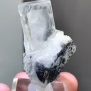 Natural Transparent Cubic Fluorite comes from Xianghualing,Hunan 25*25*40MM - image 3