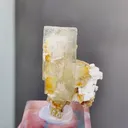 Natural Transparent Cubic Fluorite comes from Xianghualing,Hunan 25*25*40MM - image 1