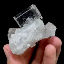 Natural Transparent Cubic Fluorite comes from Xianghualing,Hunan 50*50*30MM - image 5
