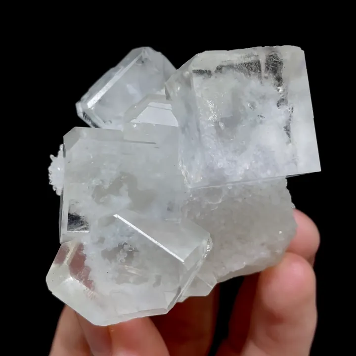 Natural Transparent Cubic Fluorite comes from Xianghualing,Hunan 50*50*30MM - image 7