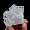 Natural Transparent Cubic Fluorite comes from Xianghualing,Hunan 50*50*30MM - image 2