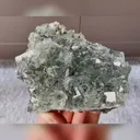 Natural Transparent Cubic Fluorite comes from Xinaghualing,Hunan 115*105*55MM - image 3