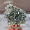 Natural Transparent Cubic Fluorite comes from Xinaghualing,Hunan 115*105*55MM - image 2