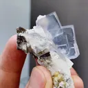 Natural Transparent Cubic Fluorite comes from Yaogangxian,Hunan 35*30*50MM - image 5