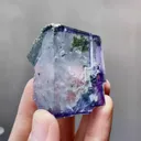 Natural Transparent Cubic Fluorite comes from Yaogangxian,Hunan 45*20*40MM - image 3