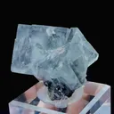 Natural Transparent Cubic Fluorite comes from Yaogangxian,Hunan 50*40*45MM - image 2