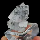 Natural Transparent Cubic Fluorite, Mineral Specimen: Xianghualing,Hunan (25*25*20MM) - image 3