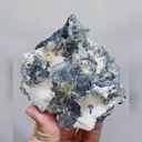 Natural Transparent Cubic Fluorite, Mineral Specimen: Xianghualing,Hunan (80*85*35MM) - image 5