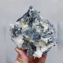 Natural Transparent Cubic Fluorite, Mineral Specimen: Xianghualing,Hunan (80*85*35MM) - image 6