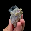 Natural Transparent Cubic Fluorite Mineral Specimen,High Quality Specimen,YAO GANG XIAN,HUNAN,CHINA(55*38*38mm) - image 2