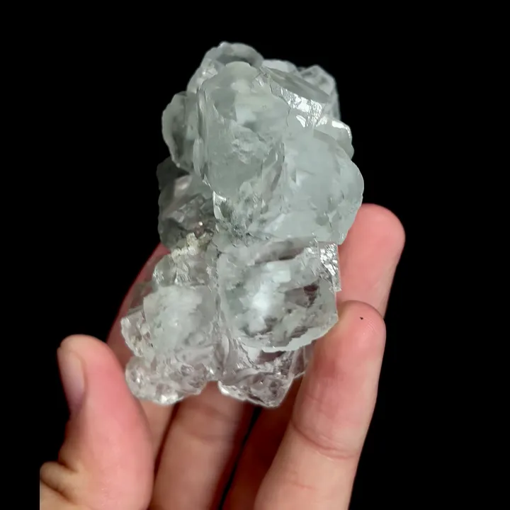 Natural Transparent Cubic Fluorite, Mineral Specimen:Xianghualing,Hunan (55*60*40MM) - image 5