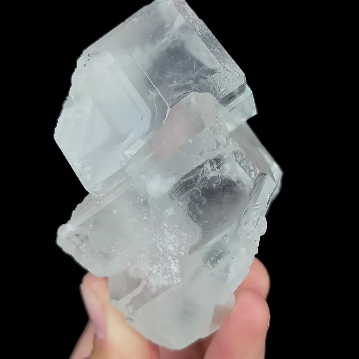 Natural Transparent Cubic Fluorite, Mineral Specimen:Xianghualing,Hunan (55*85*55MM) - image 8
