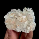 Natural Transparent Cubic Fluorite, Mineral Specimen:Xianghualing,Hunan (85*65*20MM) - image 3
