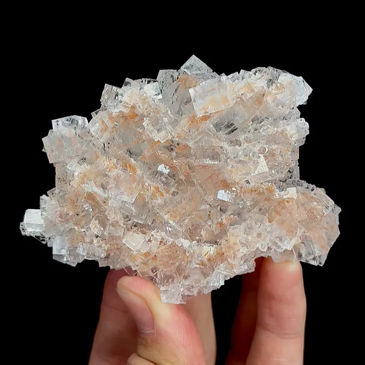 Natural Transparent Cubic Fluorite, Mineral Specimen:Xianghualing,Hunan (85*65*20MM) - image 4