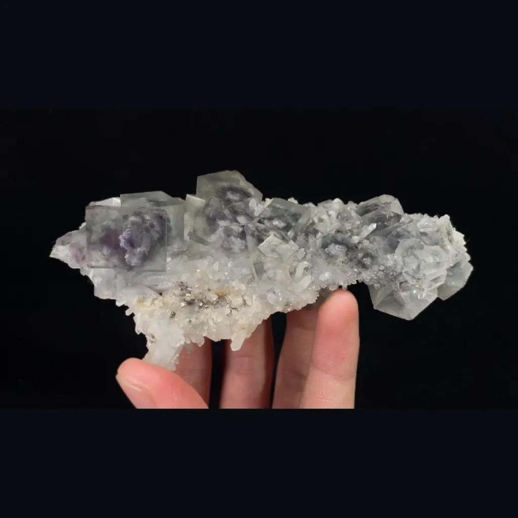 Natural Transparent Cubic Fluorite, Mineral Specimen:Yaogangxian,Hunan (130*65*30MM) - image 6