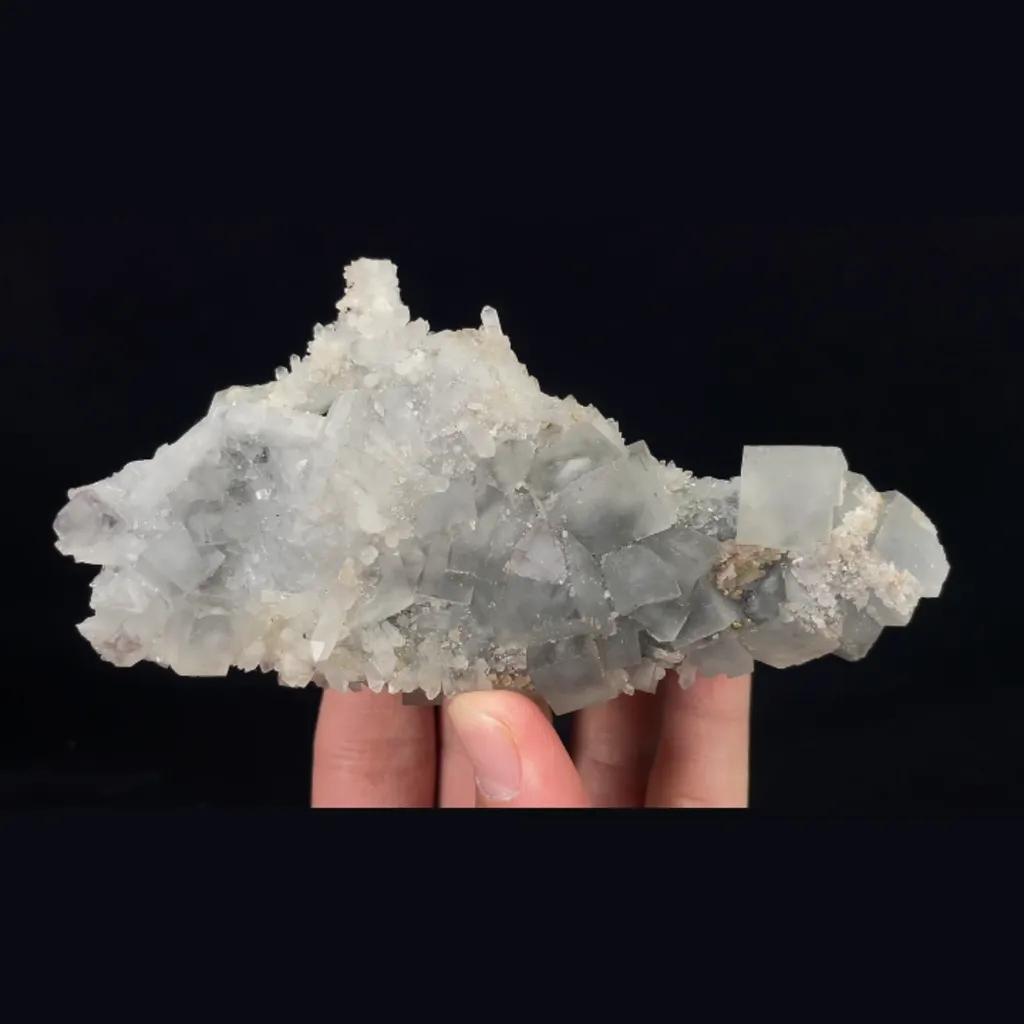 Natural Transparent Cubic Fluorite, Mineral Specimen:Yaogangxian,Hunan (130*65*30MM) - image 5