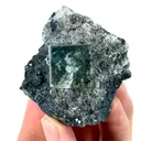 Natural Transparent Cubic Fluorite, Mineral Specimen:Zhejiang,China (50*50*20MM) - image 5
