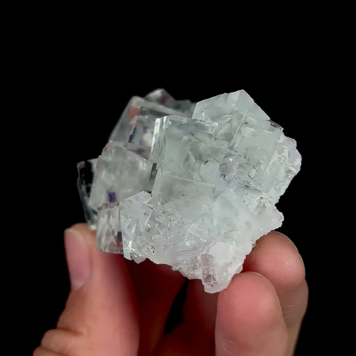 Natural Transparent Cubic Fluorite, Mineral Specimen:Zhejiang,China (55*45*25MM) - image 3