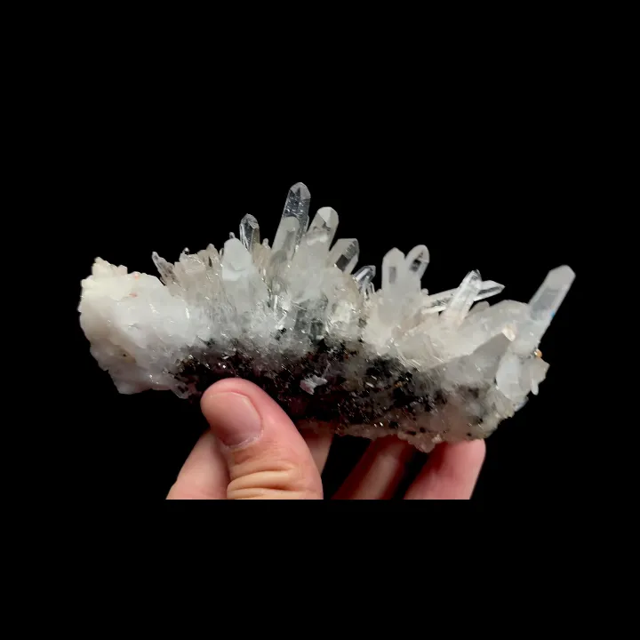 Natural Transparent Cubic Fluorite with Pyrite and Quartz Cluster, Mineral Specimen:Yaogangxian,Hunan (110*55*25MM) - image 4