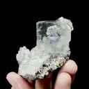 Natural Transparent Cubic Green Phantom Fluorite Mineral Specimen,High Quality Specimen,ZHEJIANG,CHINA(44*52*50mm) - image 3