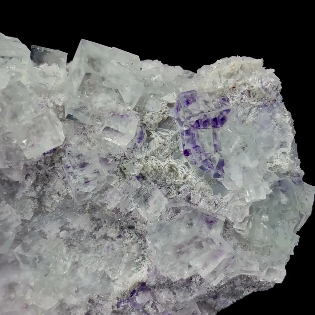 Natural Transparent Cubic Phantom Fluorite Mineral Specimen,High Quality Specimen,ZHEJIANG,CHINA(108*105*55mm) - image 2