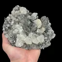 Natural Transparent Fluorite and Arsenopyrite, Mineral Specimen: Inner Mongolia,China (165*135*75MM) - image 2
