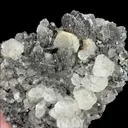 Natural Transparent Fluorite and Arsenopyrite, Mineral Specimen: Inner Mongolia,China (165*135*75MM) - image 3