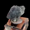 Natural Transparent Fluorite and Bismuthinite, Mineral Specimen:Yaogangxian,Hunan （50*30*25MM） - image 4