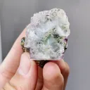 Natural Transparent Fluorite and Mica coexist comes from Yaogangxian,Hunan 35*25*45MM - image 5