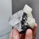 Natural Transparent Fluorite comes from Huanggangliang,Inner Mongolia 40*35*50MM - image 1