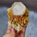 Natural Transparent Fluorite comes from Inner Mongolia,China 70*85*55MM - image 1
