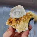 Natural Transparent Fluorite comes from Inner Mongolia,China 70*85*55MM - image 4