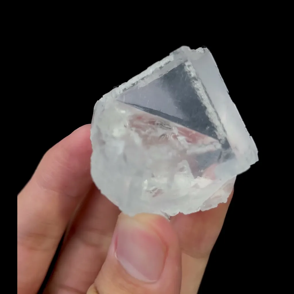 Natural Transparent Fluorite Mineral Specimen,High Quality Specimen,XIANGHUALING,HUNAN,CHINA(42*37*40mm) - image 2