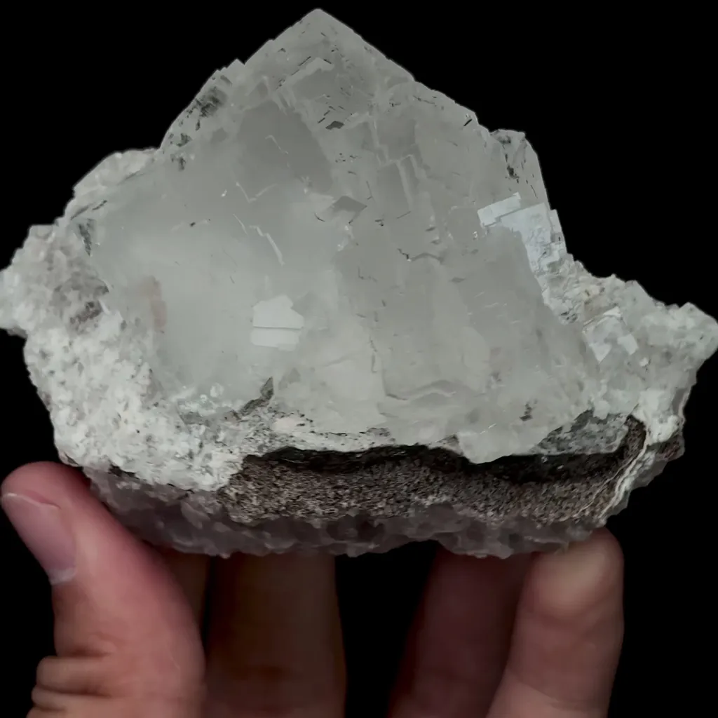Natural Transparent Fluorite Mineral Specimen,High Quality Specimen,XIANGHUALING,HUNAN,CHINA(92*68*53mm) - image 2