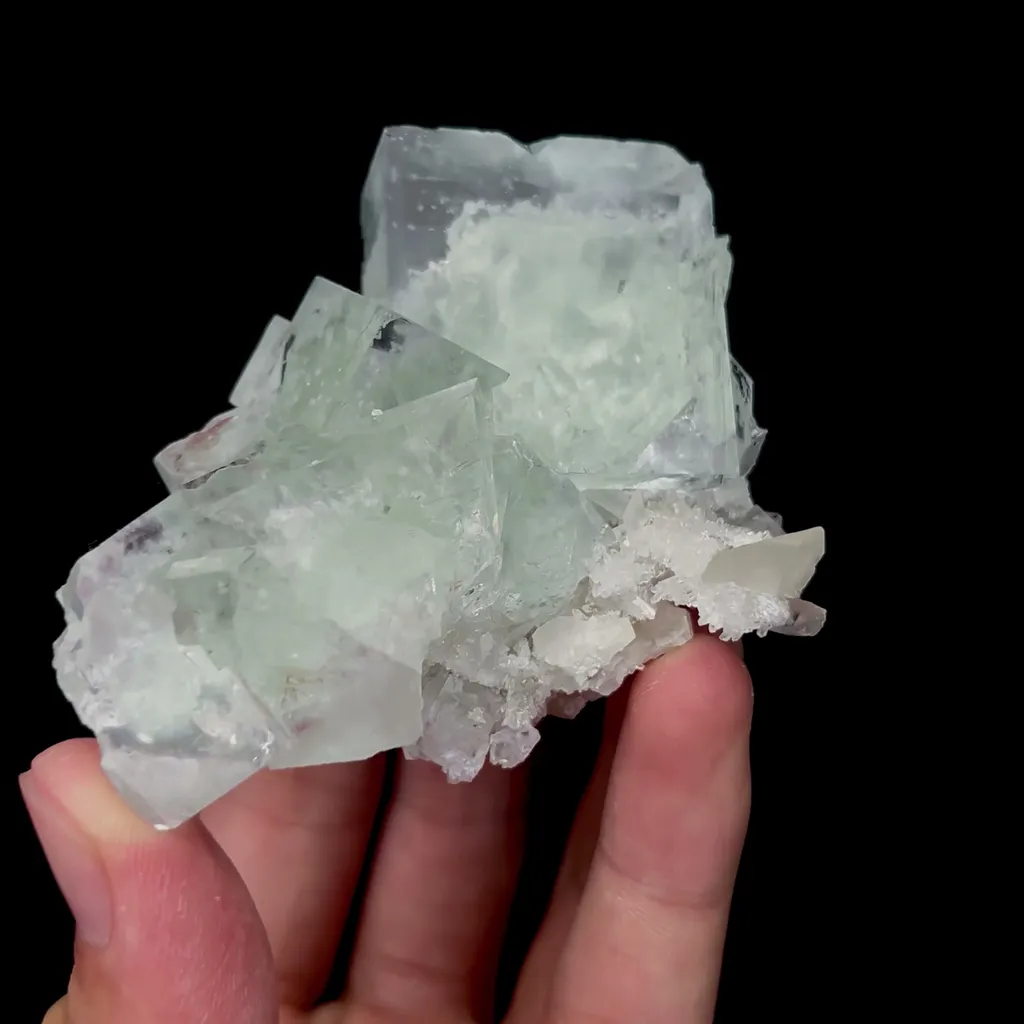 Natural Transparent Fluorite Mineral Specimen,High Quality Specimen,ZHEJIANG,CHINA(67*40*60mm) - image 2