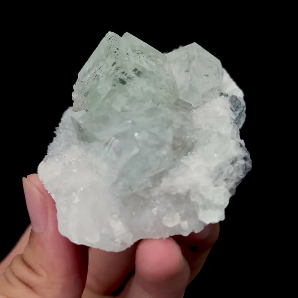 Natural Transparent Fluorite Mineral Specimen,High Quality Specimen,ZHEJIANG,CHINA(75*60*40mm) - image 3