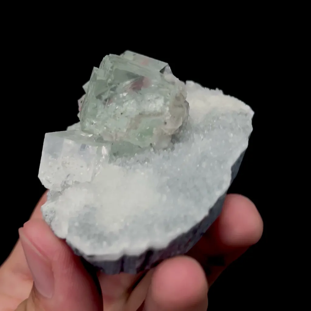 Natural Transparent Fluorite Mineral Specimen,High Quality Specimen,ZHEJIANG,CHINA(75*60*40mm) - image 2