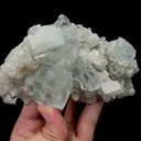 Natural Transparent Fluorite with Crystal Mineral Specimen,High Quality Specimen,ZHEJIANG,CHINA(122*74*50mm) - image 2