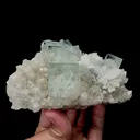 Natural Transparent Fluorite with Crystal Mineral Specimen,High Quality Specimen,ZHEJIANG,CHINA(122*74*50mm) - image 1