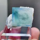 Natural Transparent Glassy Fluorite comes from Zhejiang,China 29*20*20MM - image 5