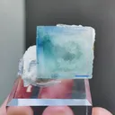 Natural Transparent Glassy Fluorite comes from Zhejiang,China 29*20*20MM - image 1