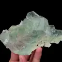 Natural Transparent Green Blue-Edged Phantom Fluorite Mineral Specimen,High Quality Specimen,XIANGHUALING,HUNAN,CHINA(125*90*33mm) - image 2
